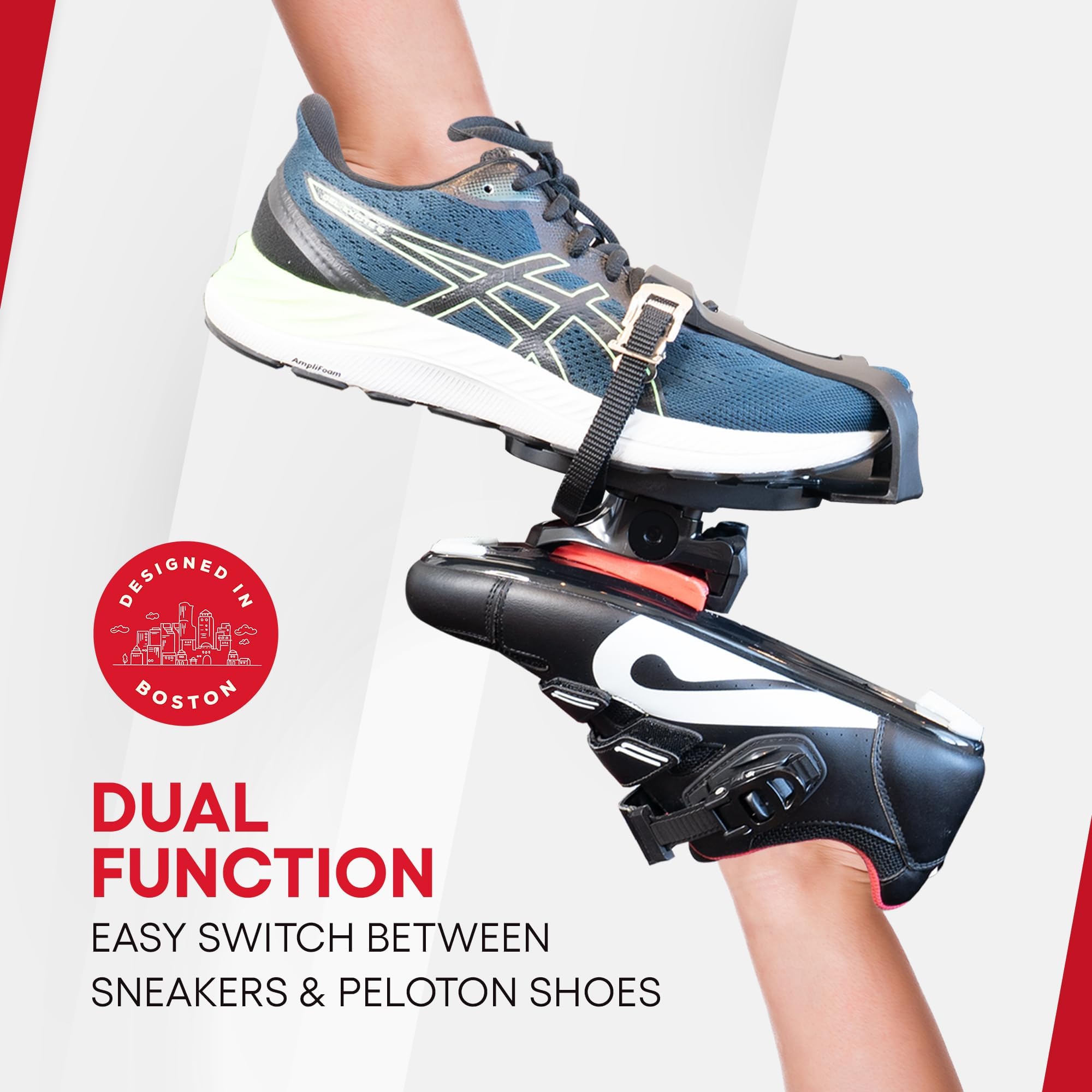 TrubliFit Dual Function Toe Cages for Peloton Bike | Delta Cleat Compatible