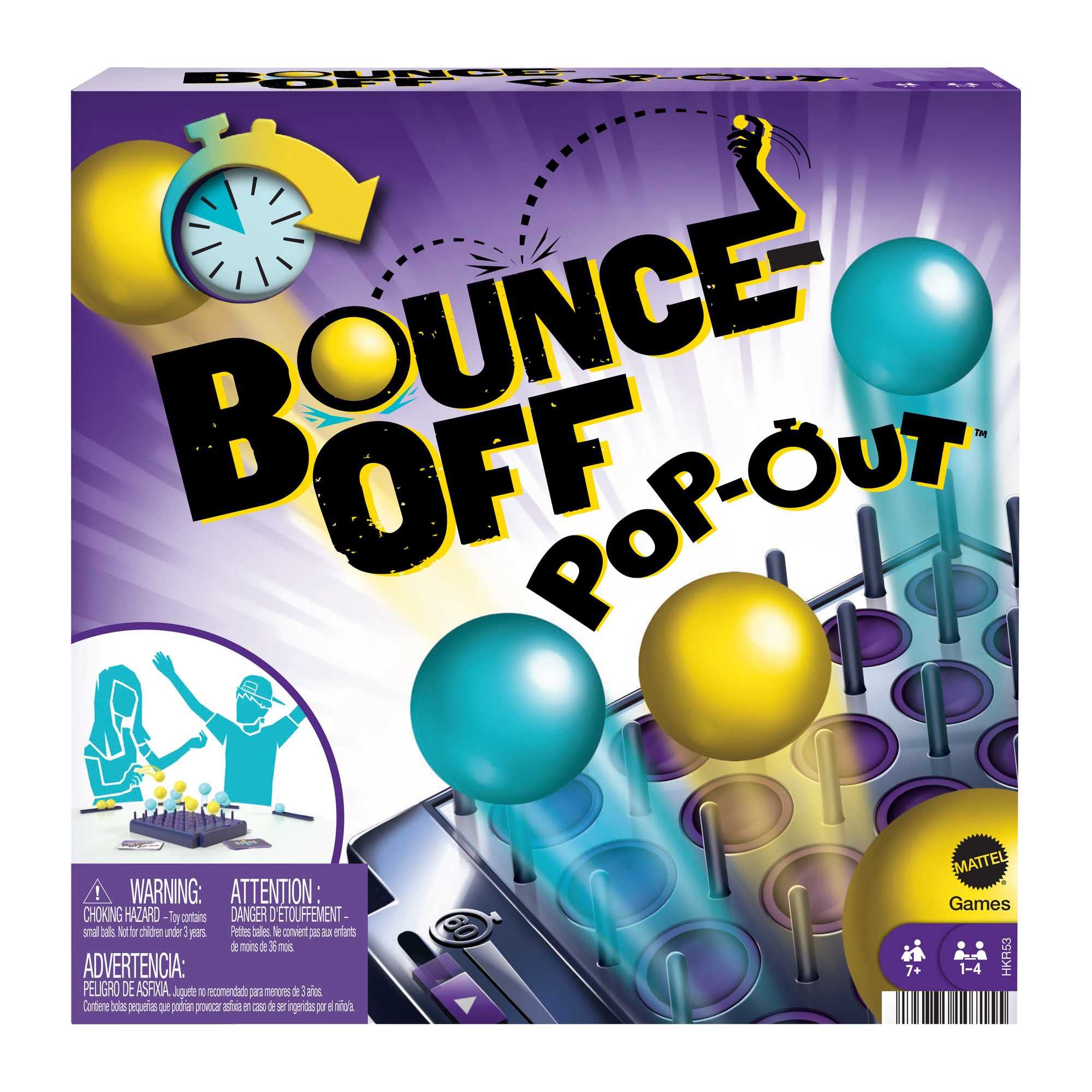Bounce-Off Pop-Out Party Game with Timer and 16 Balls – Jolof Store