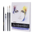 int!rend Watercolour Paper A4 300gsm - 30 Sheets with Brush & Pencil Set