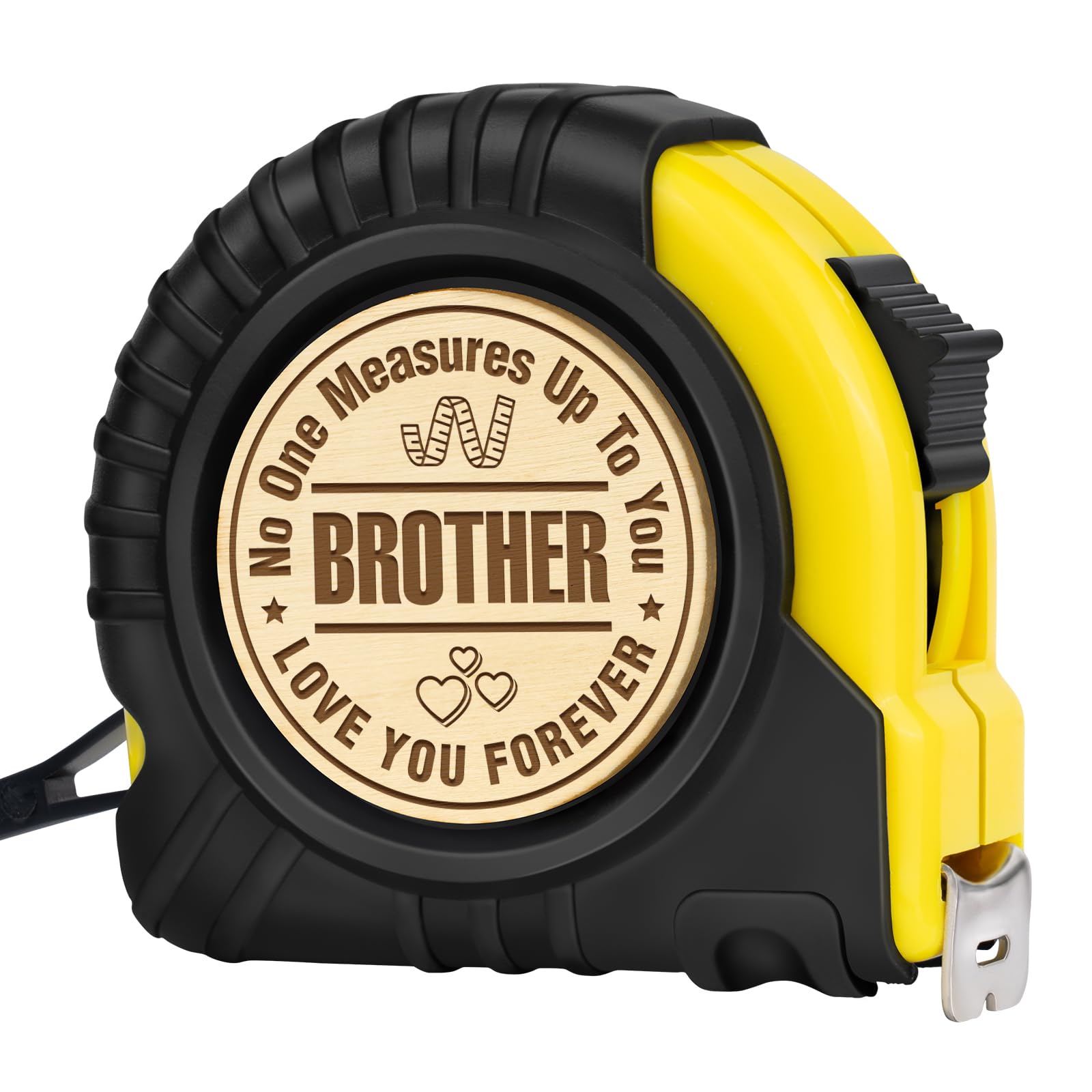 Jolof Store Brother Tape Measure – 10ft Retractable Tool for DIY and Gifts