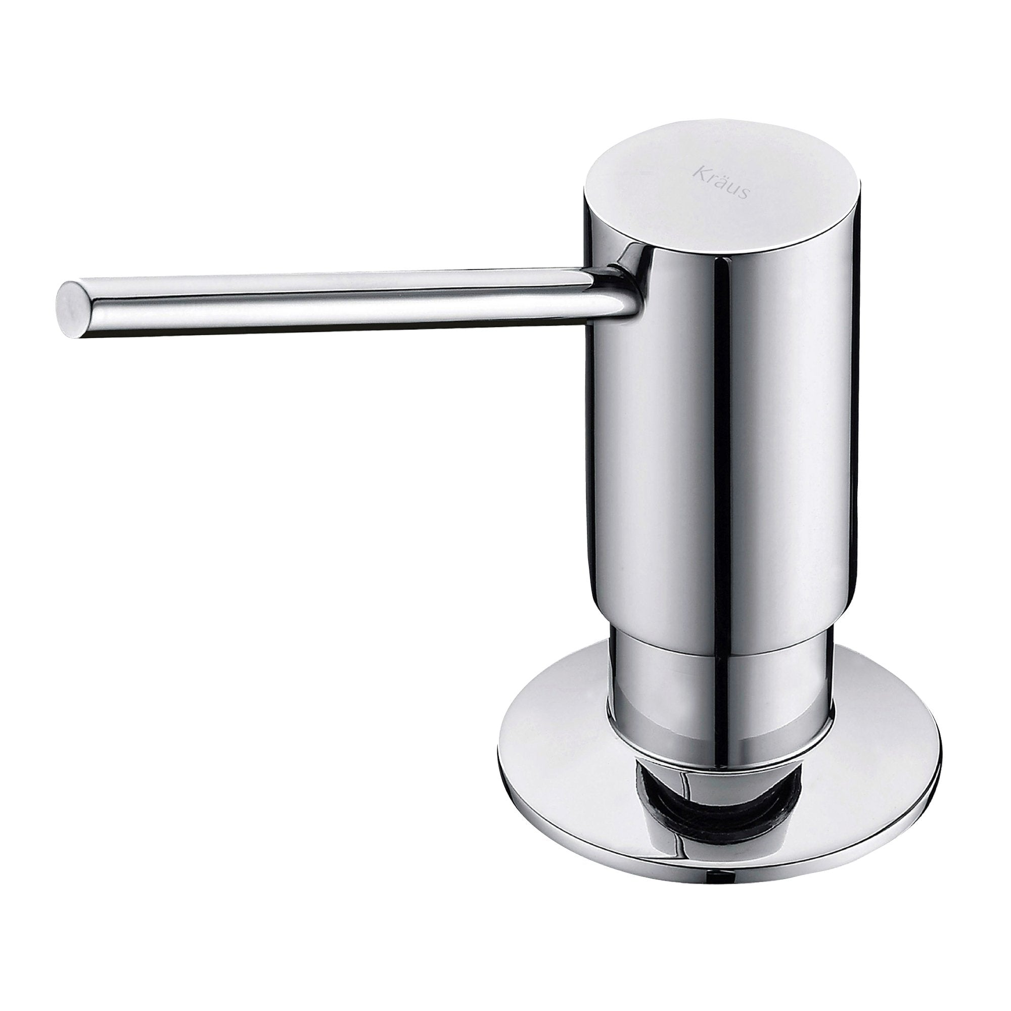 Kraus Modern Kitchen Soap Dispenser | Chrome Finish Brass Pump