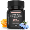 Nature's Blends Black Seed & Manuka Honey MGO 83+ Raw Honey - 250g