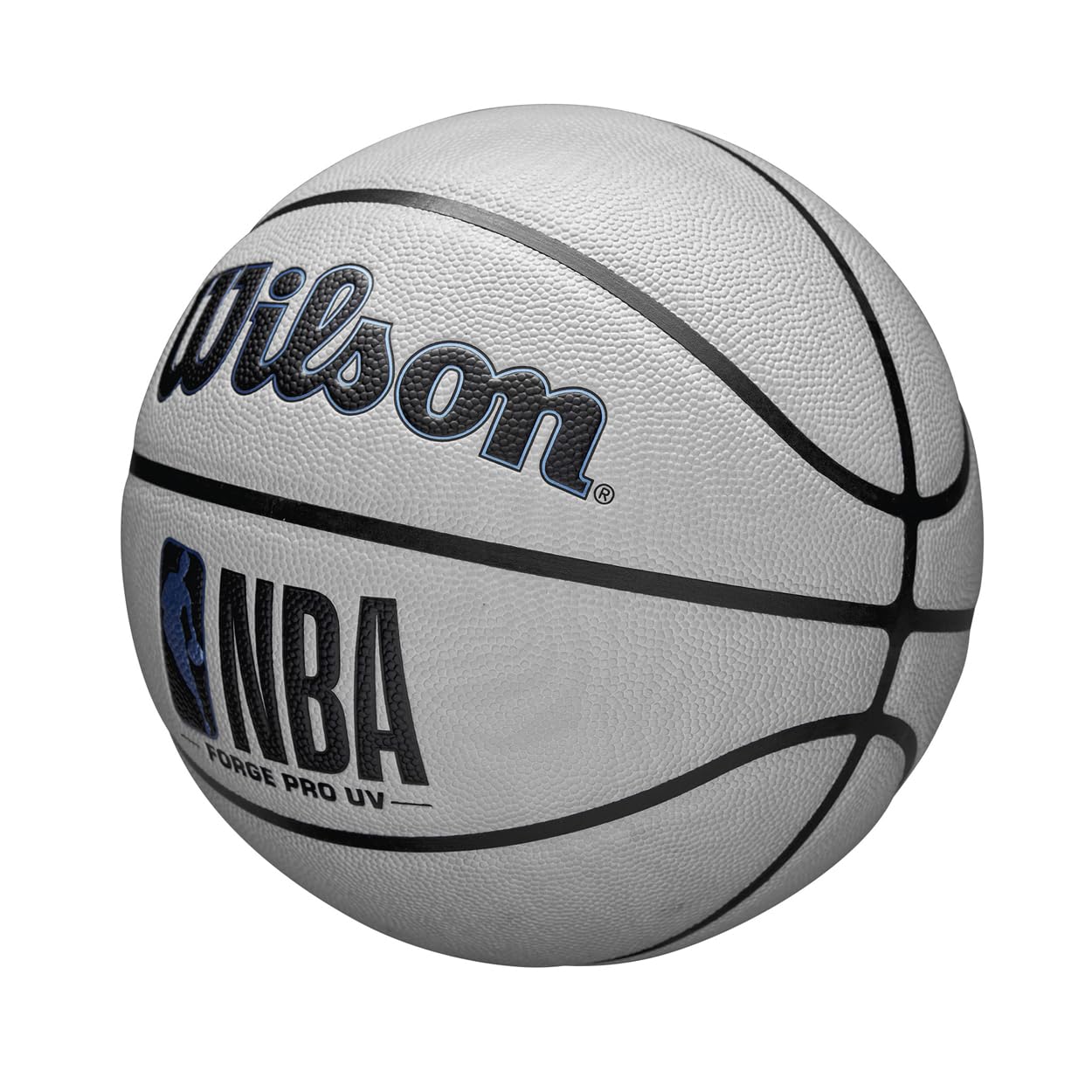 Wilson NBA Forge Pro UV Basketball – Size 7 Indoor/Outdoor Sand