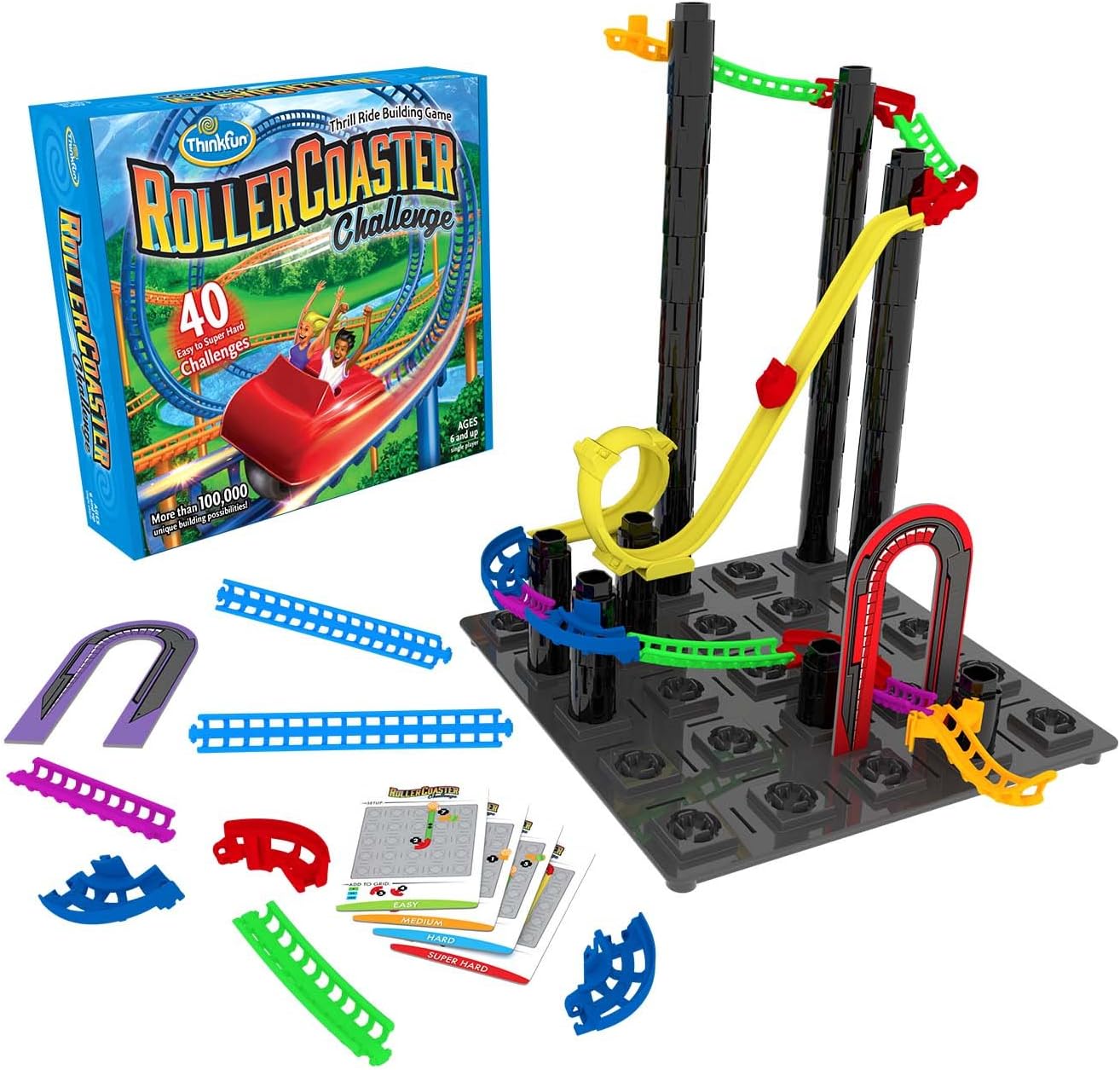 Thinkfun Roller Coaster Challenge STEM Toy & Logic Building Set