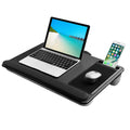 Laptop Bed Tray | Portable Desk with Cushion & Mouse Pad
