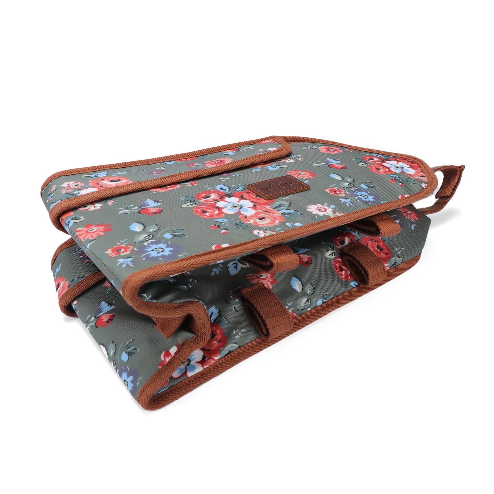 Tourbon Insulated Canvas Bicycle Pannier Rear Rack Cooler Bag – Green