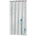 Sealskin Vento Shower Curtain – Water-Repellent Polyester, Aqua, 180x200cm