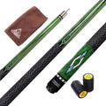 CUESOUL 58" Canadian Maple Pool Cue Stick | 19-21oz Irish Linen Wrap