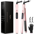 Haglater 2-in-1 Hair Straightener and Curler – Ceramic Flat Iron