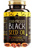 Maju Superfoods Black Seed Oil Capsules | 500mg Cold Pressed | 60 Count