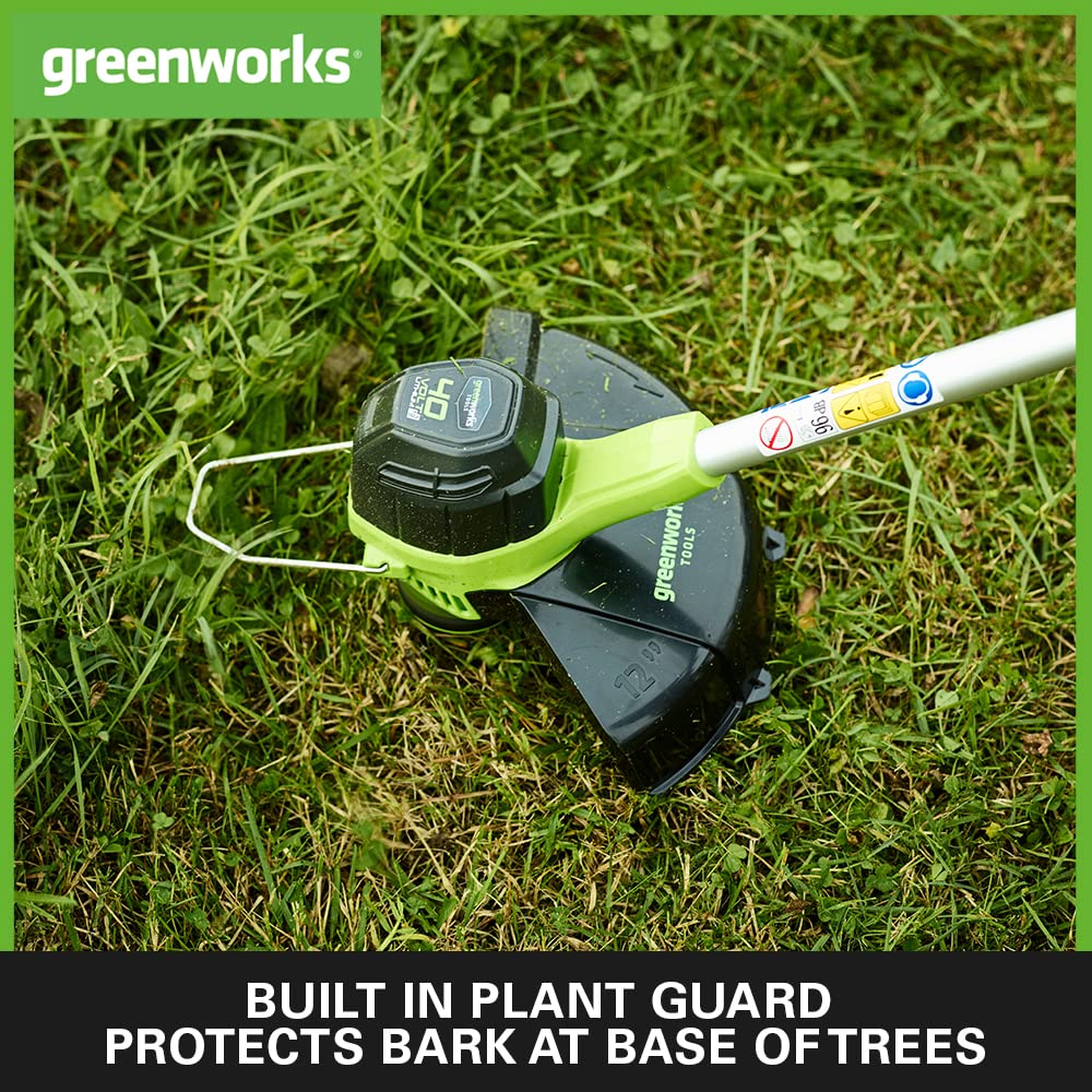 Greenworks 40V Cordless Grass Trimmer – 30cm Strimmer (Tool Only)