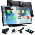 Volam 9 Inch Carplay Screen with 2.5K Dashcam and GPS Navigation