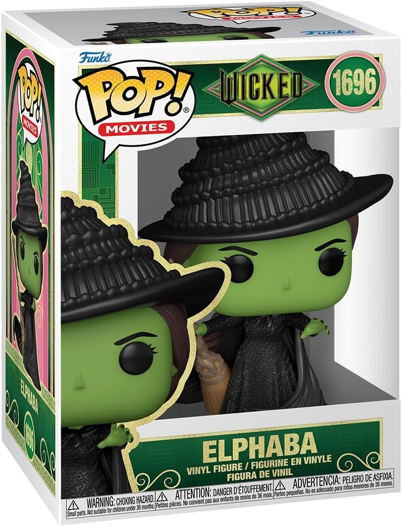 Funko Pop! Movies: Wicked – Elphaba 3.75-inch Vinyl Figure Collectible