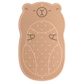 UNEEDE Non Slip Bath Mat Capybara-Shaped 76 x 45 cm Anti Mould