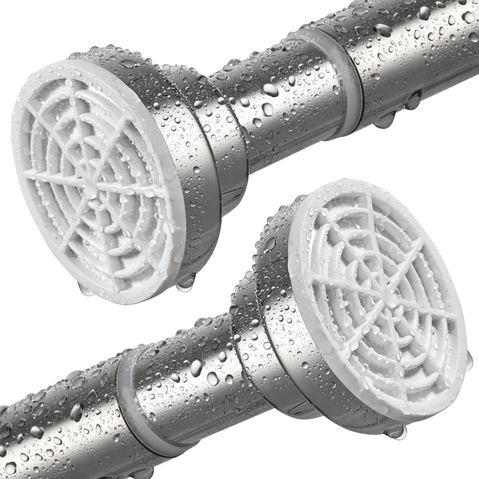 Jolof Store Stainless Steel Tension Shower Curtain Rod, 160–270cm