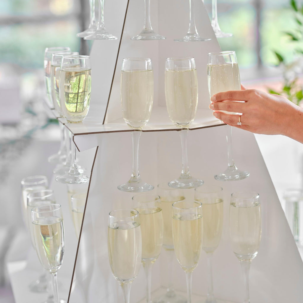 Ginger Ray 3 Tier Drinks Stand - White Wedding & Hen Party Display