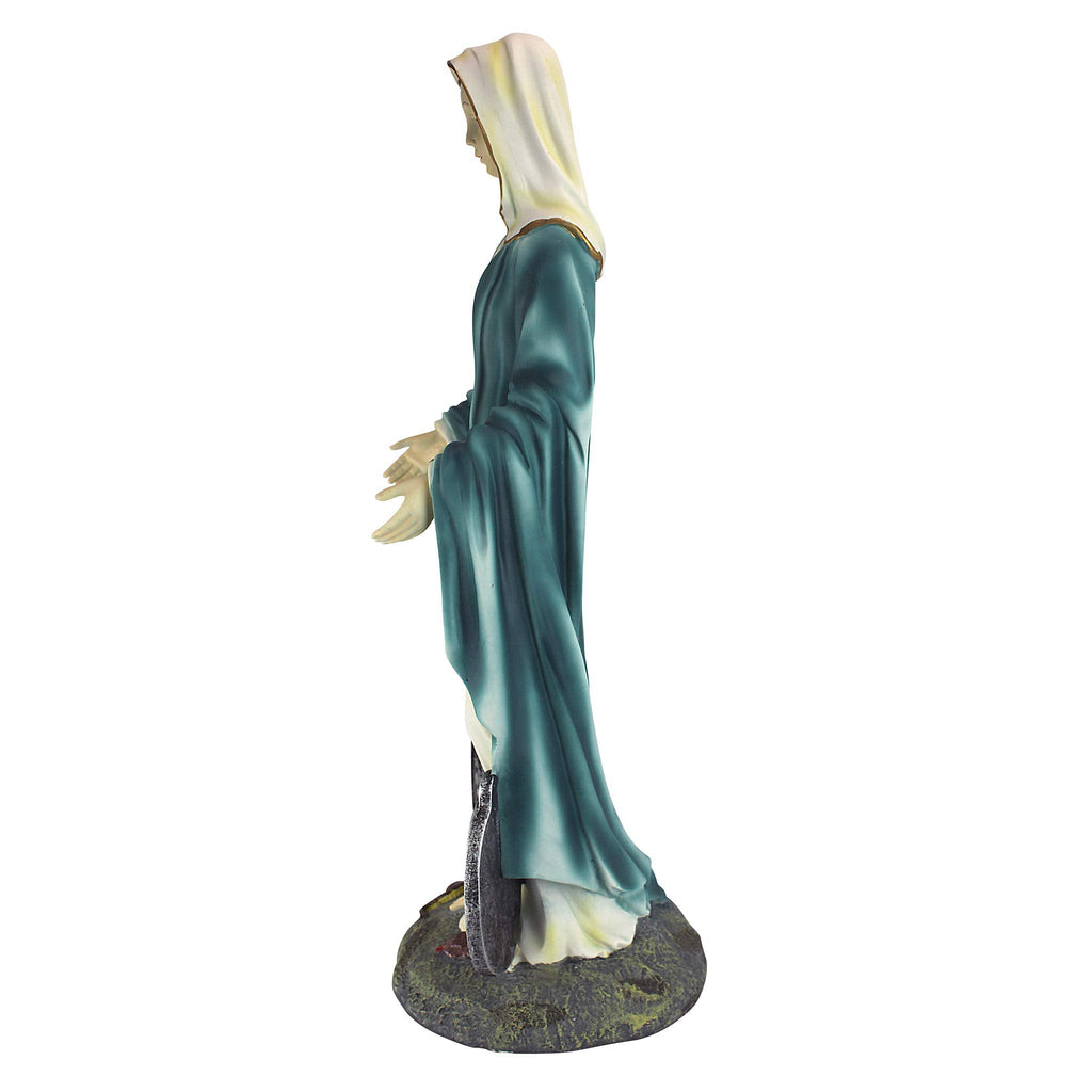 Design Toscano Miraculous Medal Madonna Garden Statue – 58.5cm Polyresin