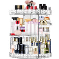 MISERWE 360 Rotating Makeup Organiser | 7-Layer Large Cosmetic Storage