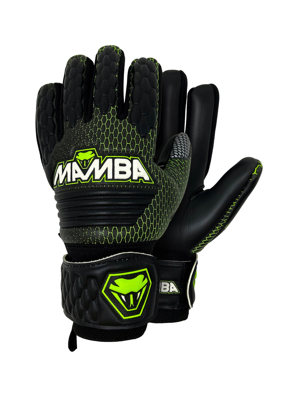 MAMBA Pro Goalkeeper Gloves | German Contact Latex | Negative Cut