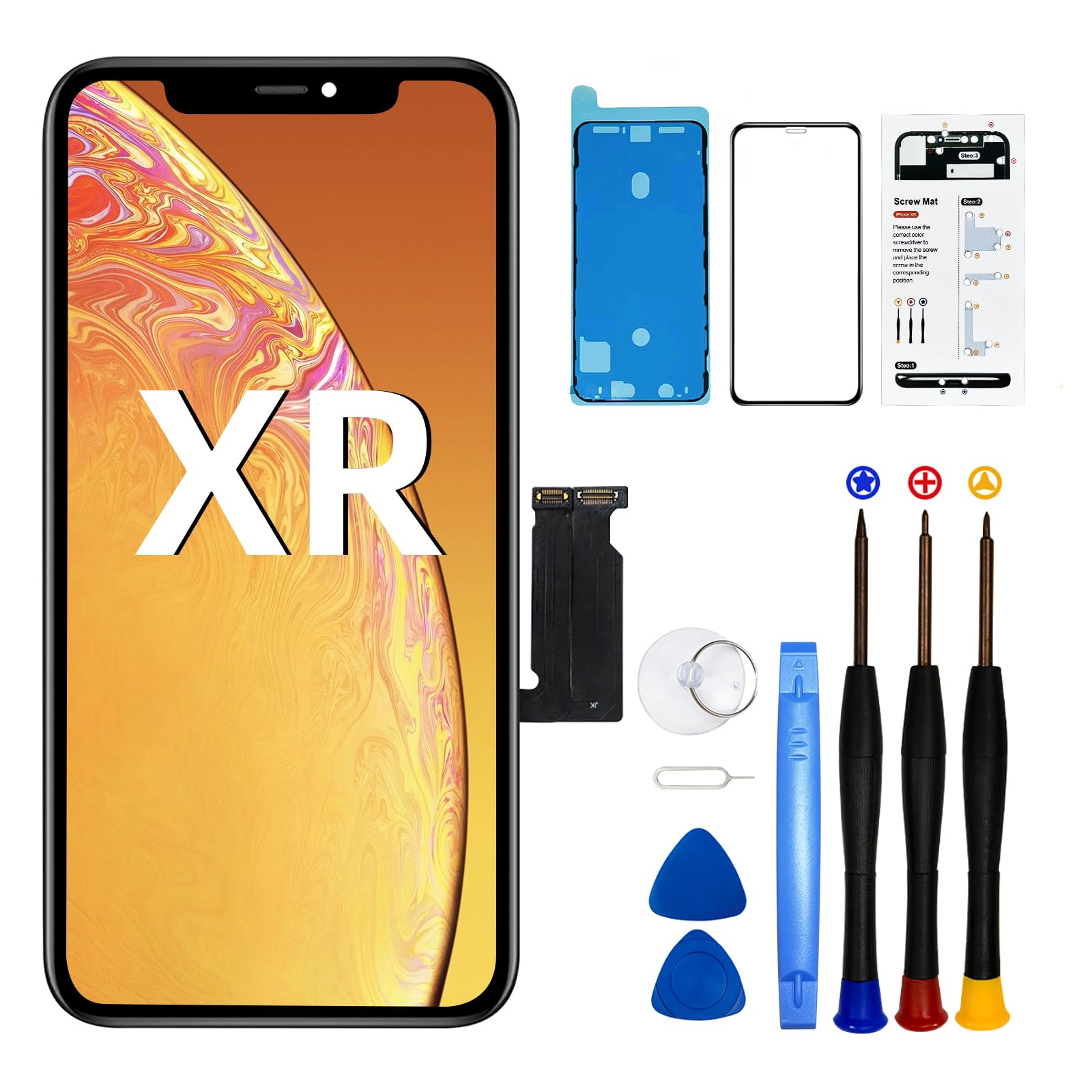 DTD iPhone XR LCD Screen Replacement - 6.1" Digitizer Assembly Kit