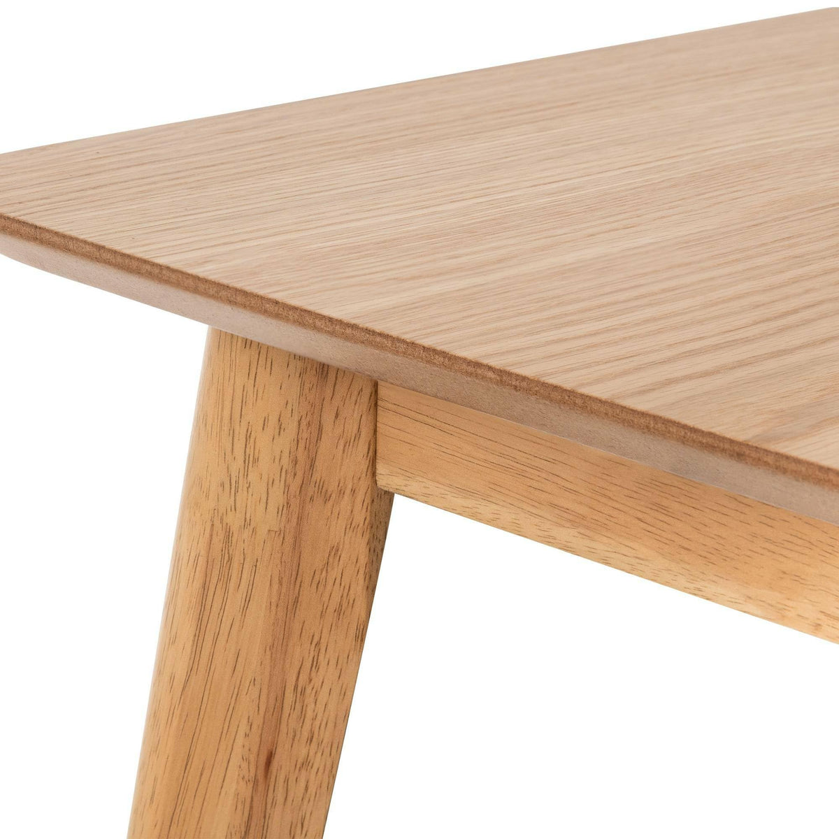 Julian Bowen Boden Dining Table for 4, Oak Effect - H75 x W118 x D77cm - image 2
