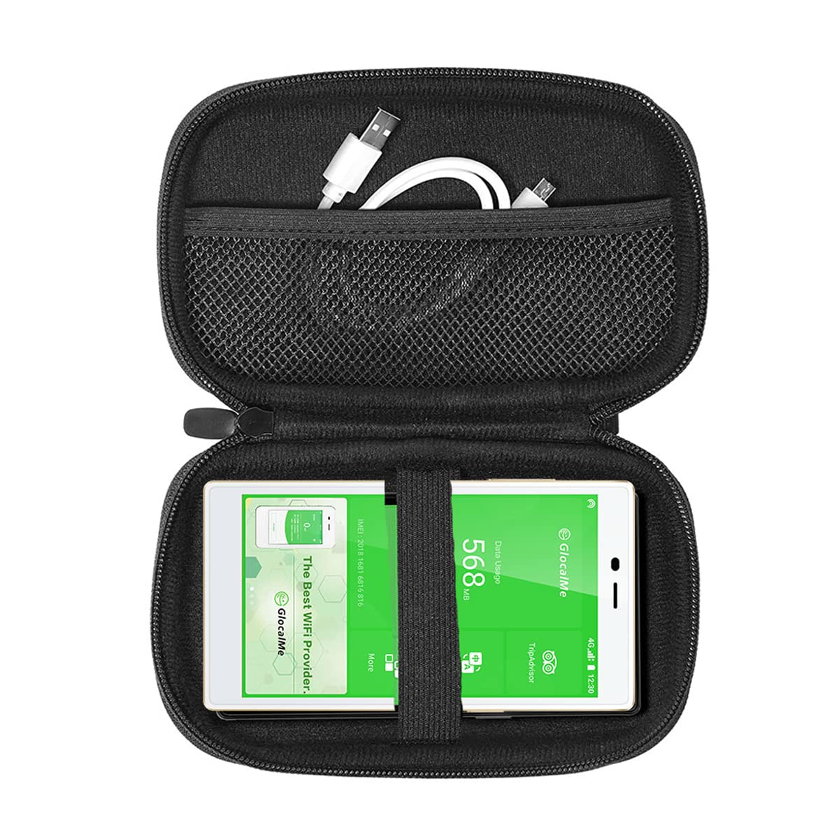 GlocalMe Protective Travel Case for G4 Pro, DuoTurbo & U3 Hotspots