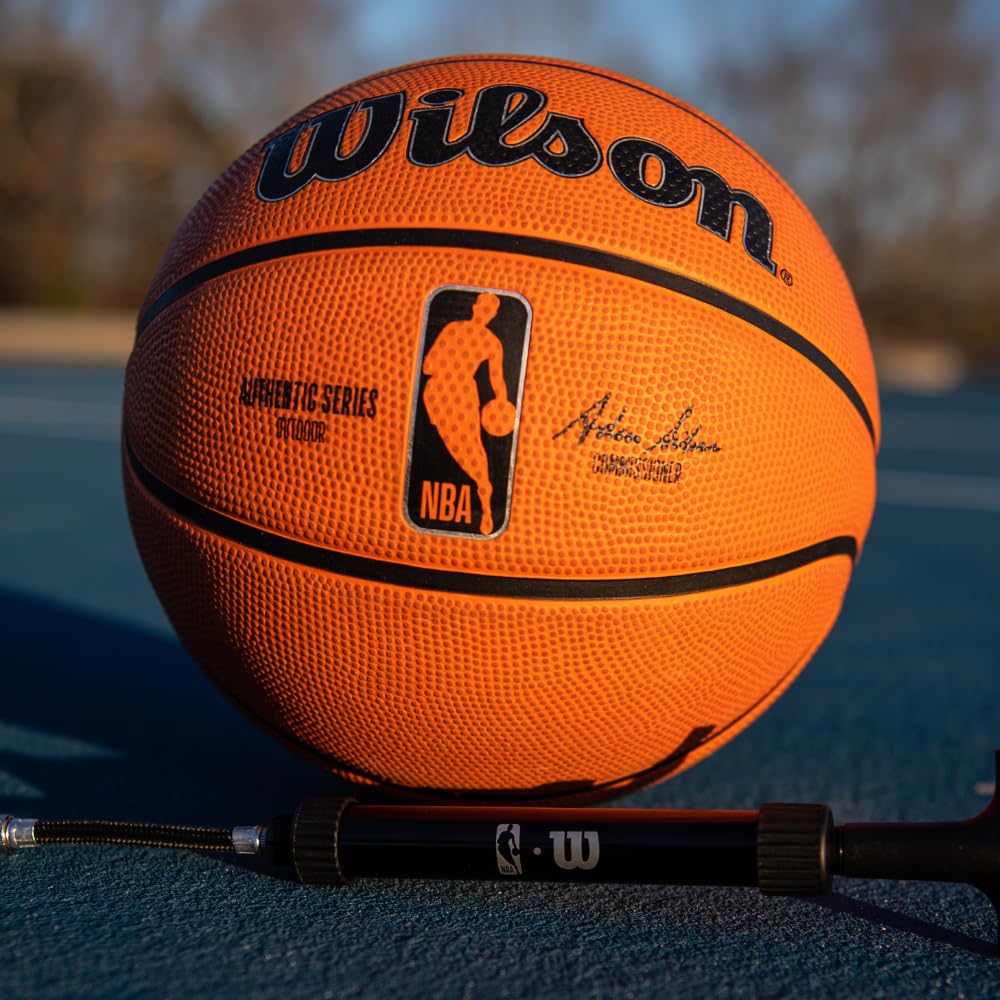 Wilson NBA Authentic Series Outdoor Basketball – Tackskin Rubber – Size 7