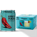 Whitebox Spicy Margarita Canned Cocktails – Case of 4 x 100ml