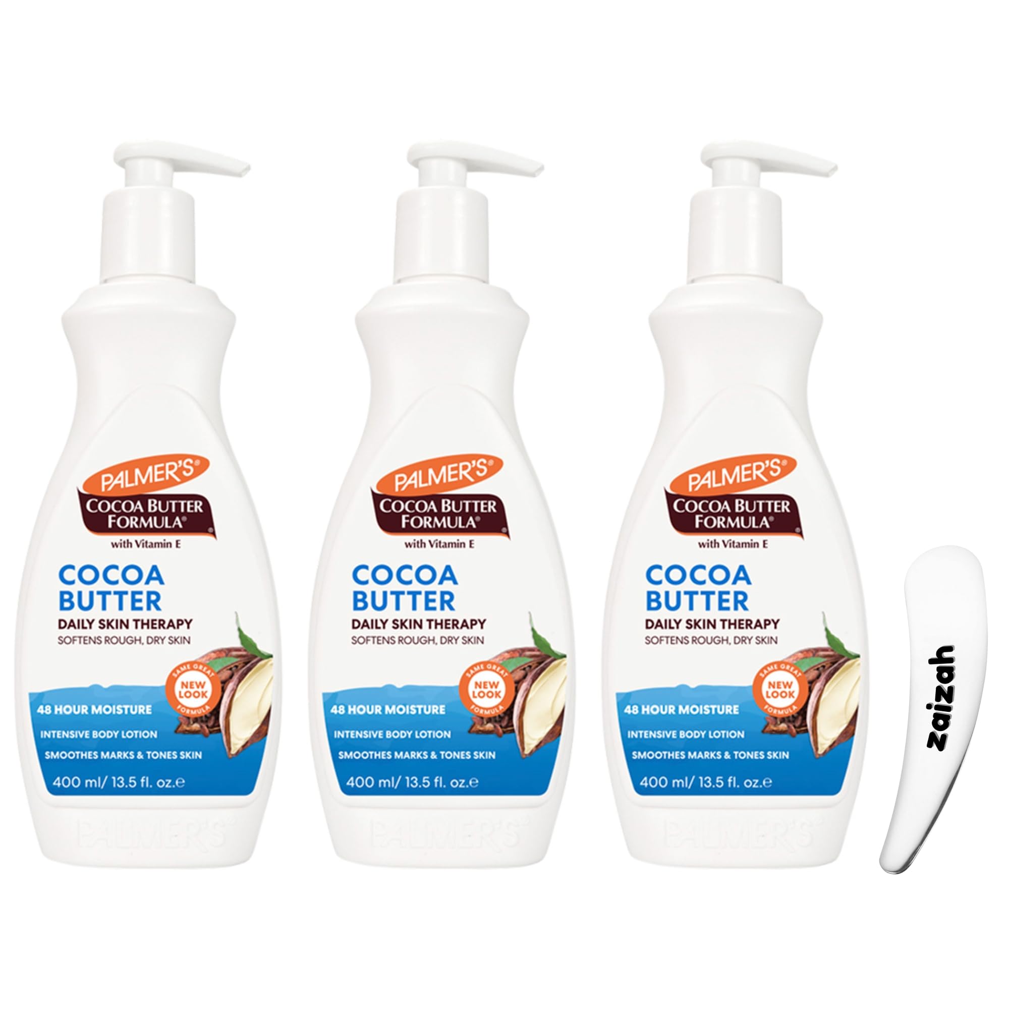 Palmer's Cocoa Butter Formula Body Lotion - 3 x 400ml with Spatula