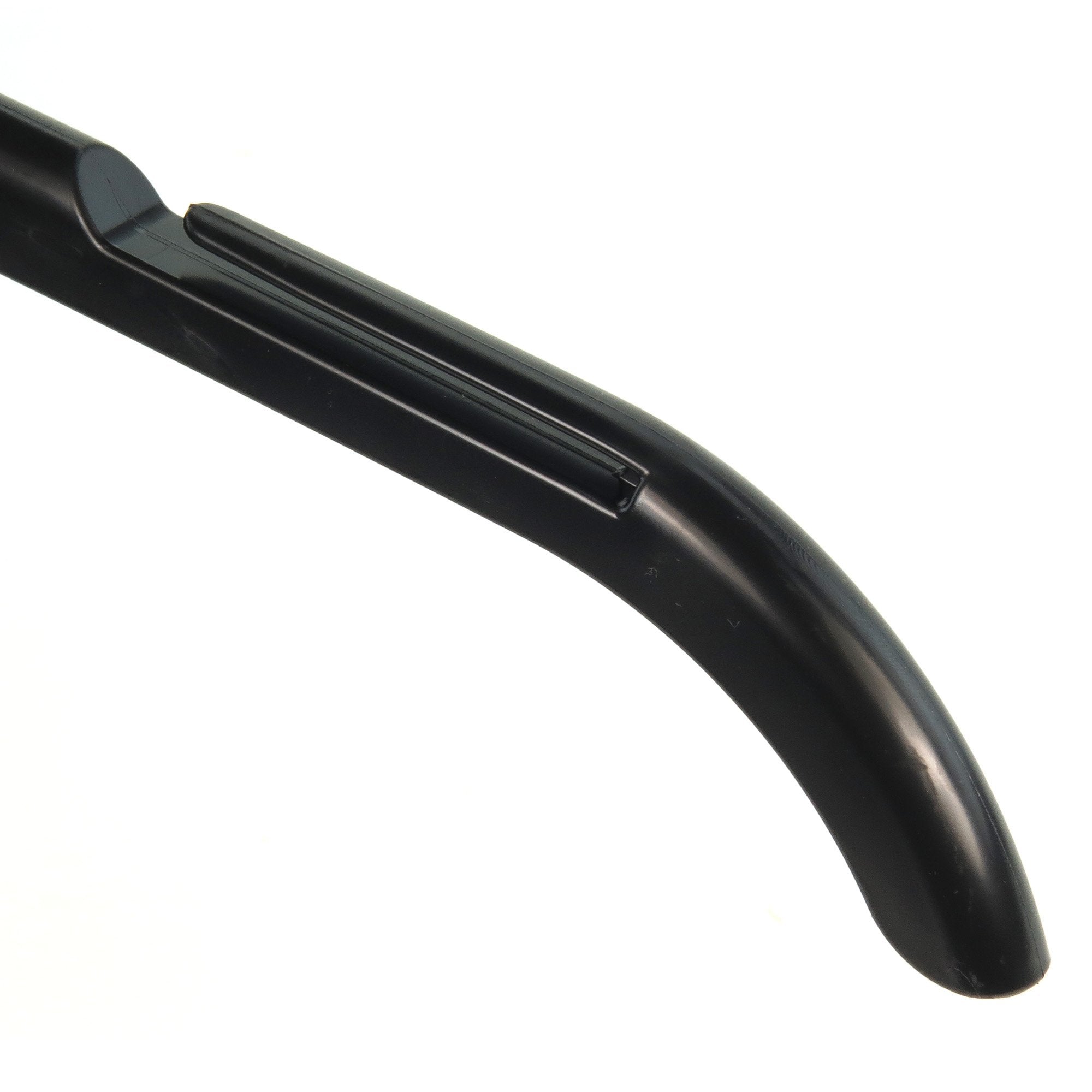 Hangerworld 120 Pack Black Plastic Coat Hangers with Swivel Hook – 43cm