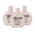 Glaze Super Gloss Sheer Glow Clear - Transparent Hair Gloss (3 Pack)