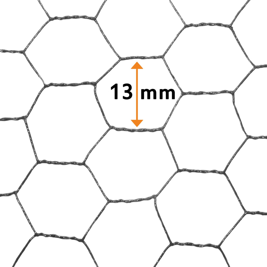 Windhager Galvanised Small Animal Mesh – 1 x 10m Weatherproof Wire