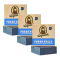 Dr. Squatch Natural Men's Bar Soap, Fresh Falls – 3 Pack Cold Process