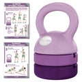 Polyfit Adjustable Kettlebell Set - 5 to 12 lbs Home Gym Strength Training