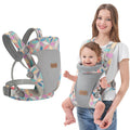 IULONEE Ergonomic Baby Carrier with Lumbar Support – Blue, 3-36 Months