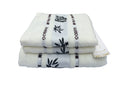 LSHARON Bamboo Fiber 3-Piece Towel Set | Ultra Soft & Absorbent – White