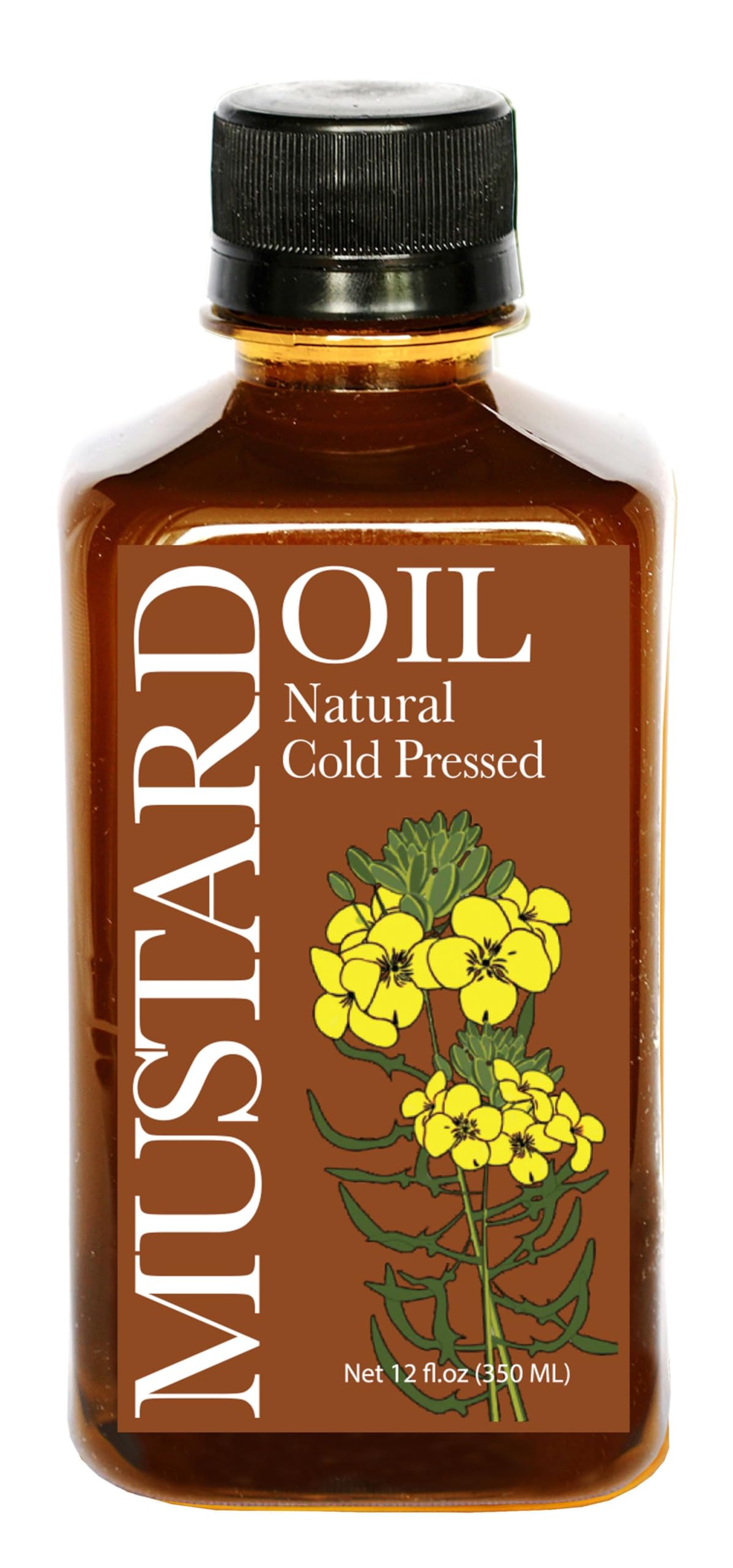 Daana Organic Mustard Oil for Skin – Cold Pressed Extra Virgin (350 ml)