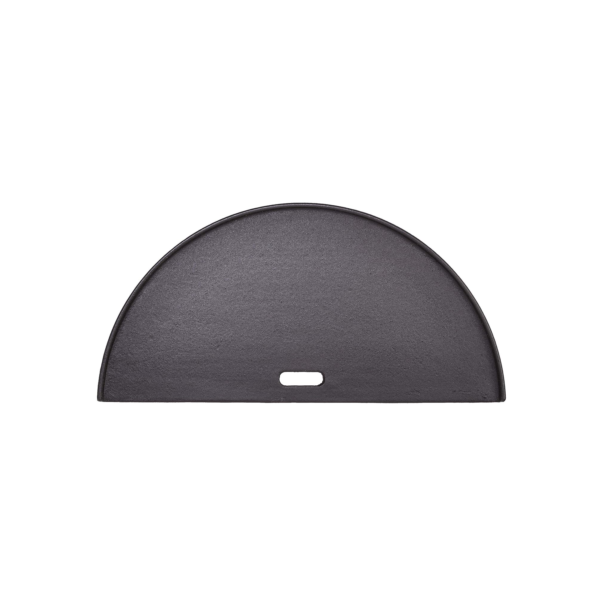 Kamado Joe Classic Joe Reversible Cast Iron Griddle – Half Moon Accessory