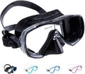 Cressi Estrella Single Lens Snorkeling Mask – Black Silicone, One Size