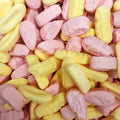 Shrimps and Banana Foam Sweets – 1kg Bulk Pick and Mix Bag