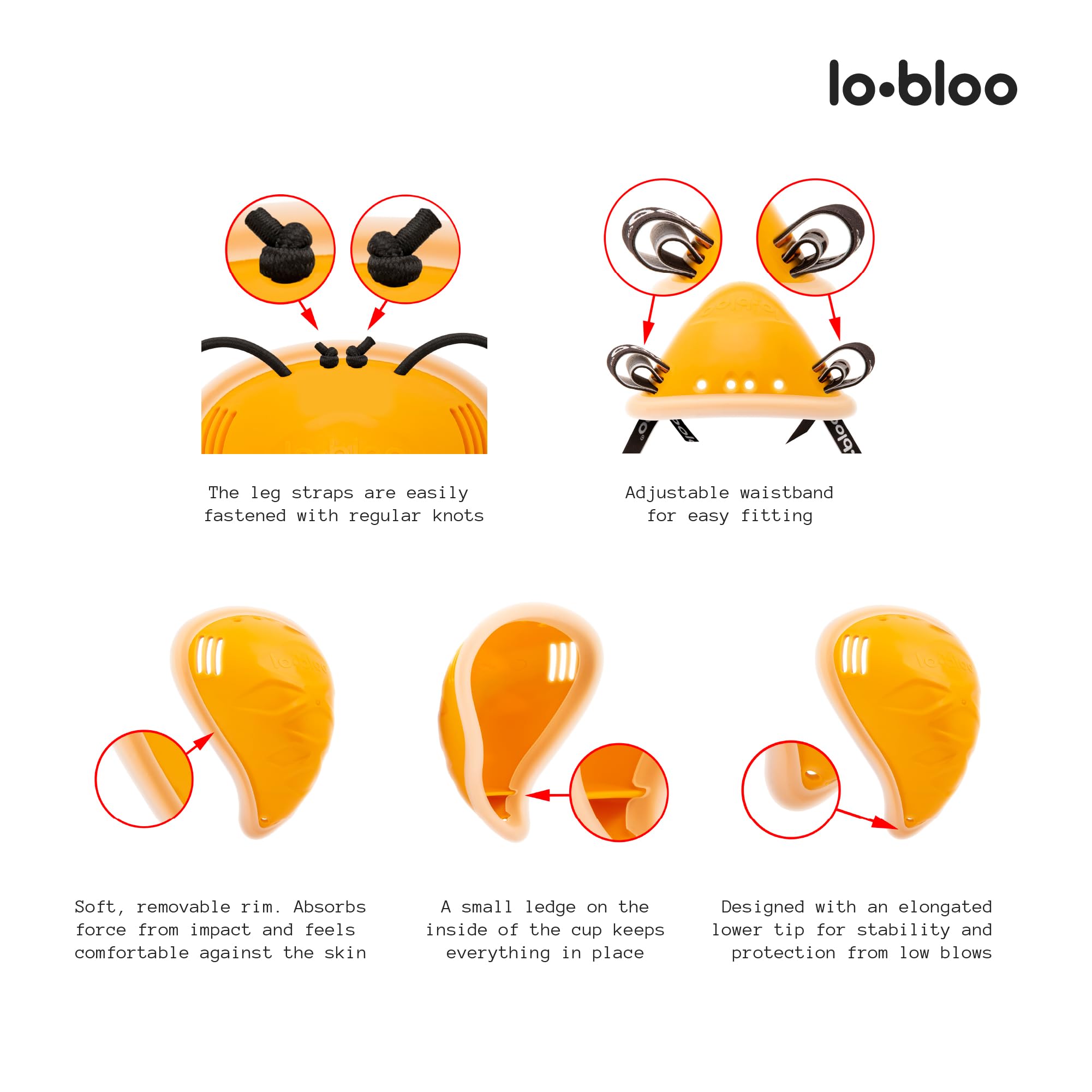 lobloo Aerofit Junior Athletic Groin Cup | Youth Sports Protection