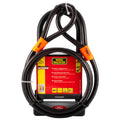 Burg Wächter Gold Sold Secure Bicycle D Lock with 2.1m Cable – Black