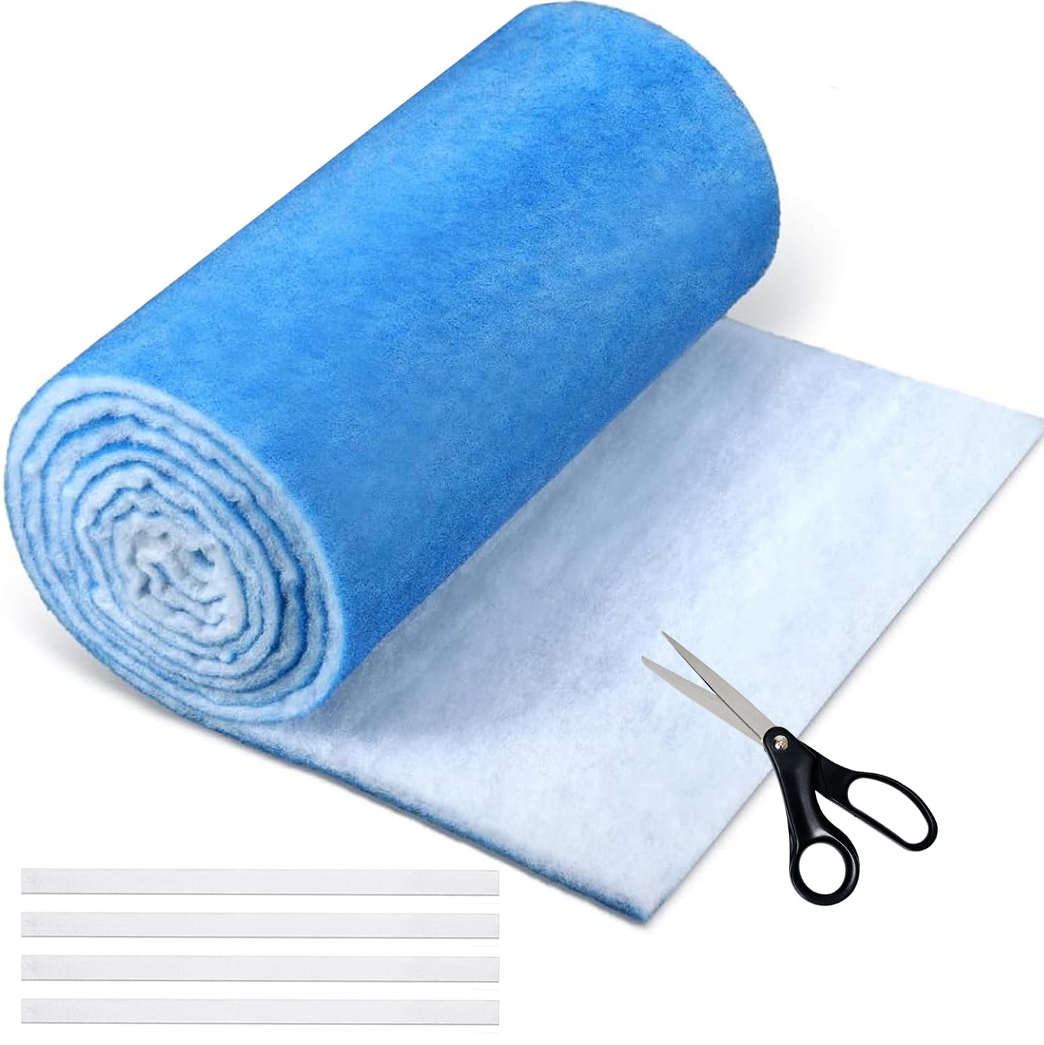 Acidea MERV 8 Air Filter Roll – 12" x 140" Cut to Fit HVAC Furnace Kit