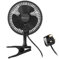 Pro Breeze 6-Inch Clip-on Fan | 2-Speed Silent Desk Fan with 360° Rotation