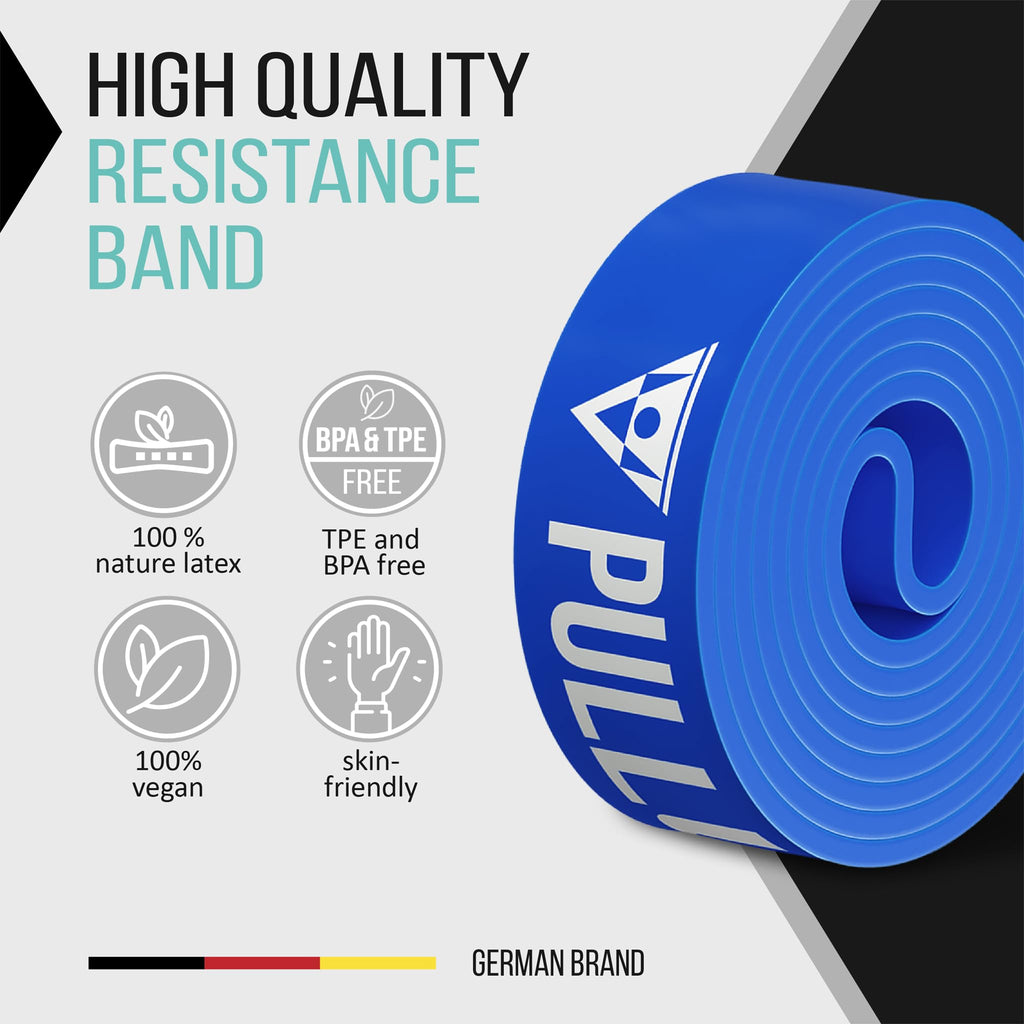PULLUP & DIP Resistance Bands Set | Natural Latex Pull Up Assist Bands