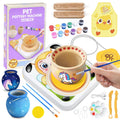 Fizzyo Pottery Wheel for Kids | Arts & Crafts Kit with Air Dry Clay