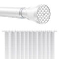 Jolof Store Stainless Steel Tension Shower Curtain Rod, 113–197cm