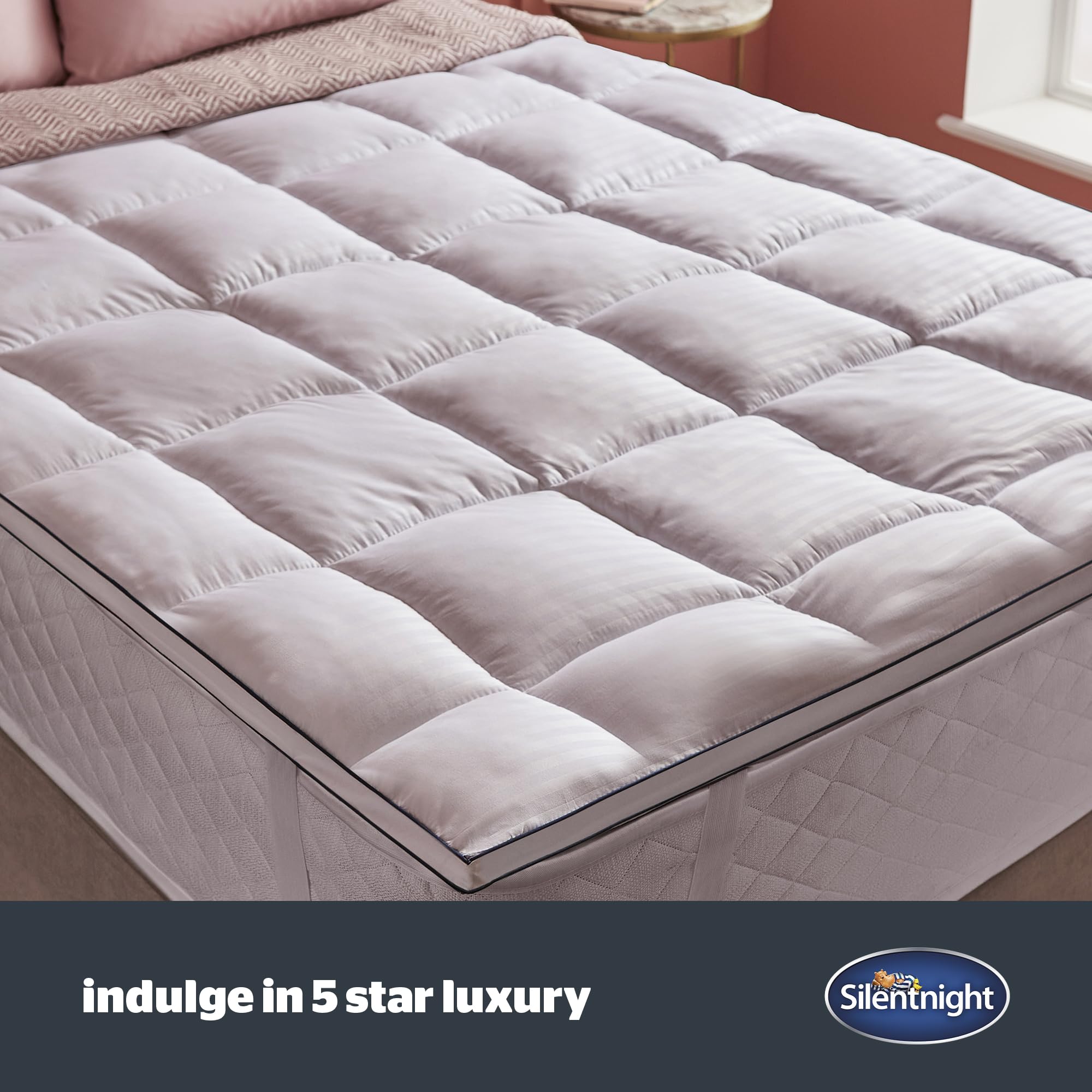 Silentnight Hotel Collection Mattress Topper | King Size 5cm Deep