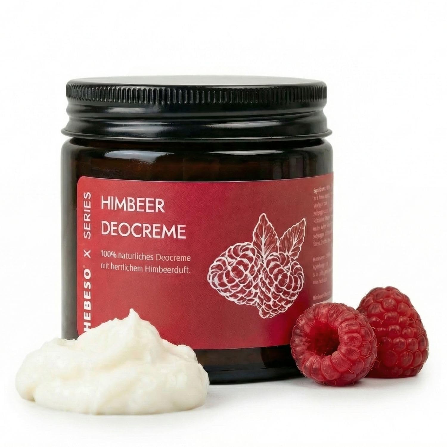 Jolof Store Raspberry Deodorant Cream – Natural & Aluminum-Free