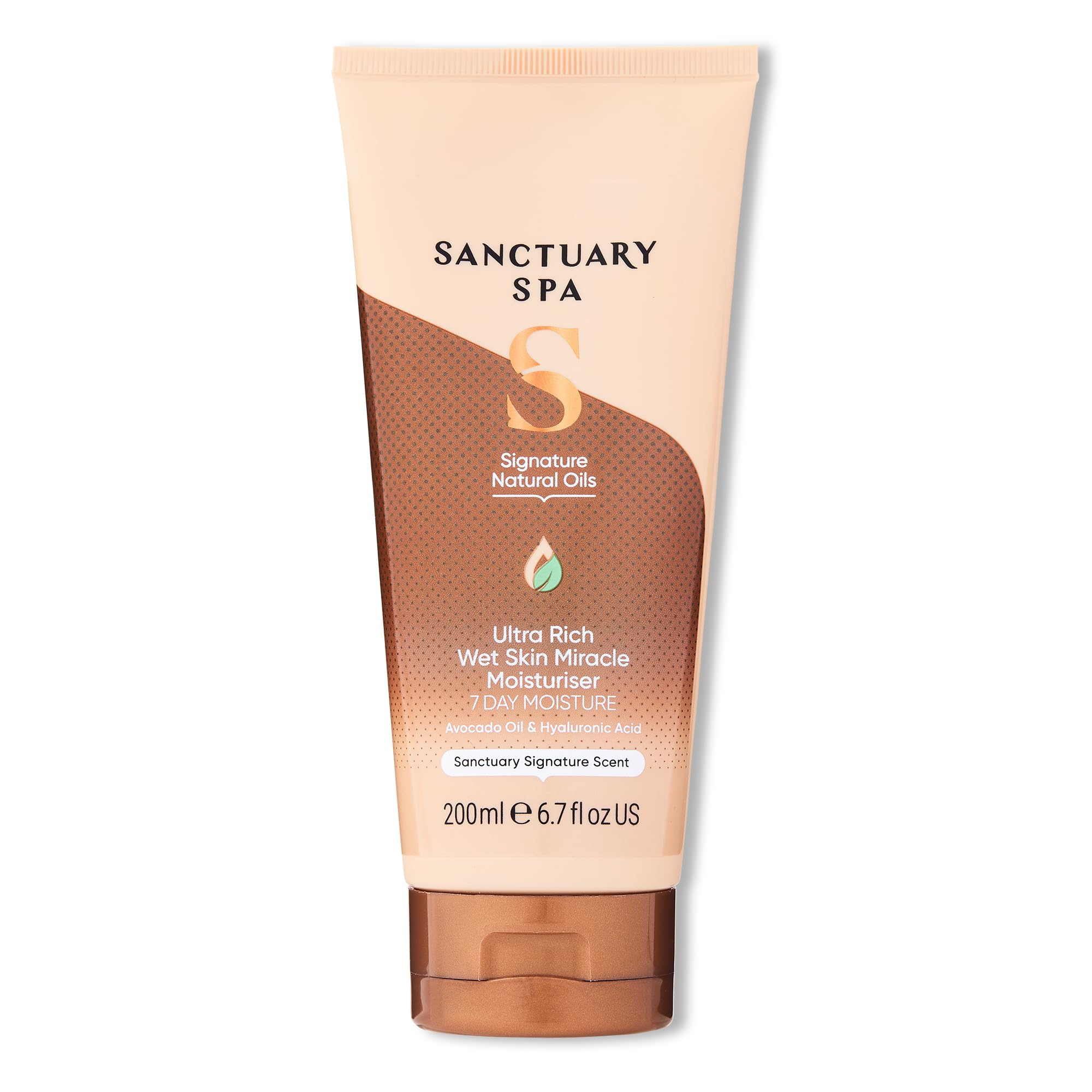 Sanctuary Spa Wet Skin Miracle Moisturiser | In-Shower Body Lotion, 200ml